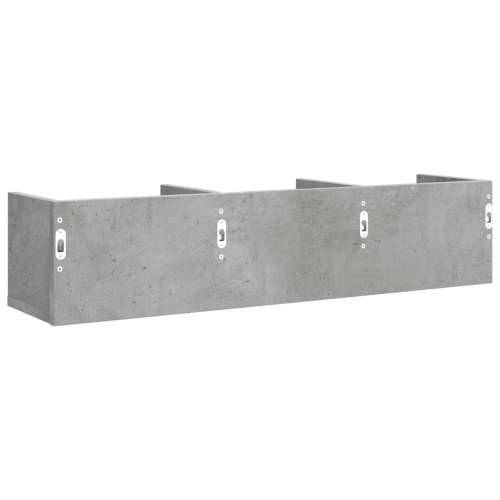 Zidni ormarić boja betona 75x18x16,5 cm od konstruiranog drva - Beton siva 75 x 18 x16,5 cm 1 Cijena