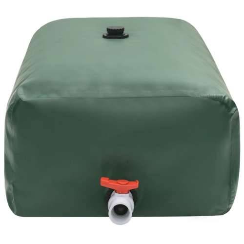 Spremnik za vodu sa slavinom sklopivi 100 L PVC - Zelena 100 l 1 Cijena