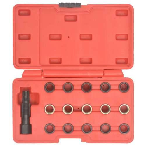 16-dijelni set alata za popravak navoja svjećice M14 x 1,25 Cijena