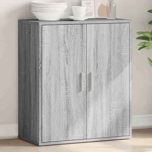 Komoda boja hrasta sonome 79x38x80 cm od konstruiranog drva - Sivi hrast sonoma 1 Cijena