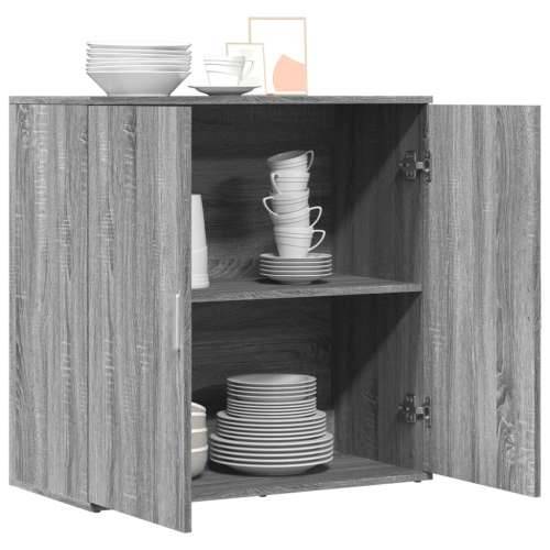 Komoda boja hrasta sonome 79x38x80 cm od konstruiranog drva - Sivi hrast sonoma 1 Cijena