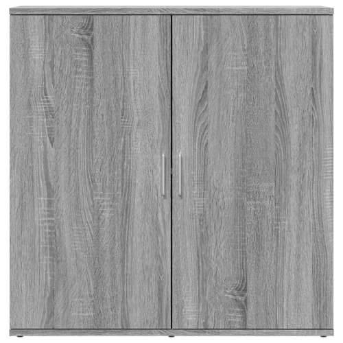Komoda boja hrasta sonome 79x38x80 cm od konstruiranog drva - Sivi hrast sonoma 1 Cijena