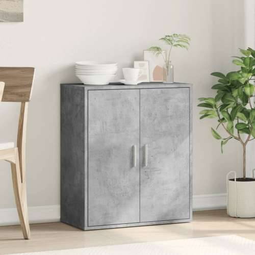 Komoda siva boja betona 79x38x80 cm od konstruiranog drva - Beton siva 1 Cijena