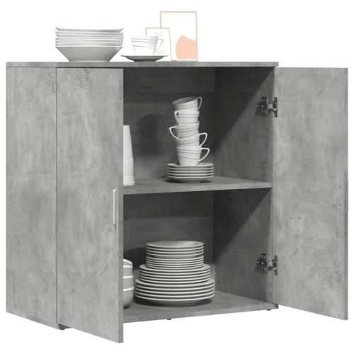 Komoda siva boja betona 79x38x80 cm od konstruiranog drva - Beton siva 1 Cijena