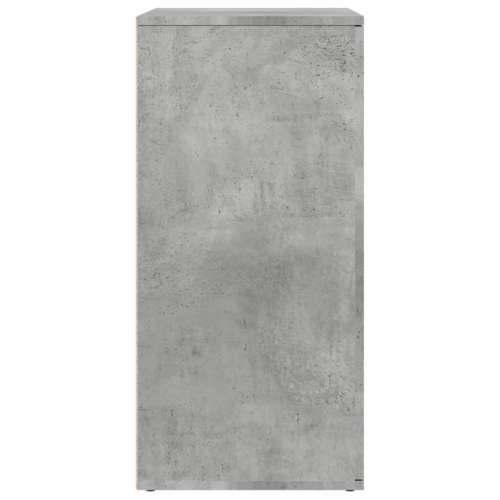 Komoda siva boja betona 79x38x80 cm od konstruiranog drva - Beton siva 1 Cijena