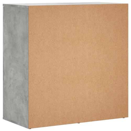 Komoda siva boja betona 79x38x80 cm od konstruiranog drva - Beton siva 1 Cijena
