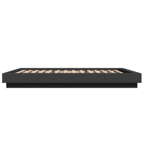 Okvir za krevet crni 135x190 cmkonstruirano drvo - Crna 135 x 190 cm Cijena