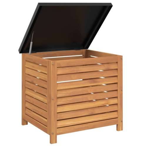 Vrtna kutija za pohranu 60x50x55cm od masivnog drva eukaliptusa - 60 x 50 x 55 cm Cijena