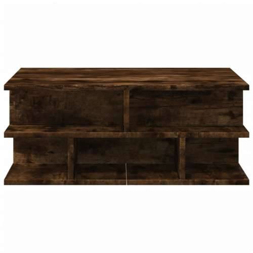 Stolić za kavu boja hrasta 70x70x29 cm konstruirano drvo - Dimljeni hrast 1 Cijena