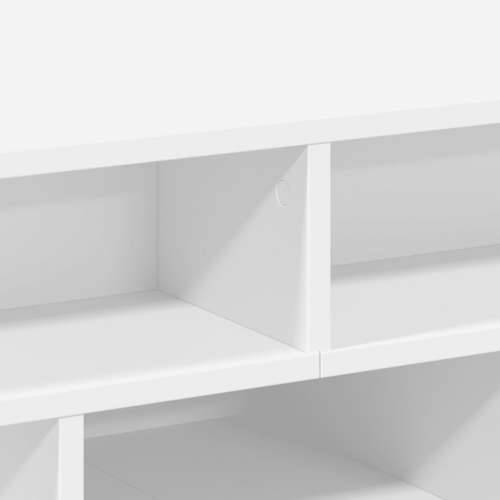 Stolić za kavu bijeli 70x70x29 cm od konstruiranog drva - Bijela 1 Cijena
