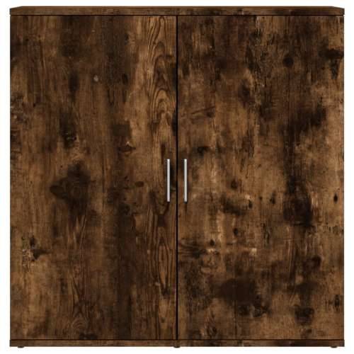 Komoda boja dimljenog hrasta 79x38x80 cm konstruirano drvo - Dimljeni hrast 1 Cijena