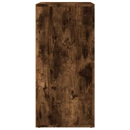 Komoda boja dimljenog hrasta 79x38x80 cm konstruirano drvo - Dimljeni hrast 1 Cijena