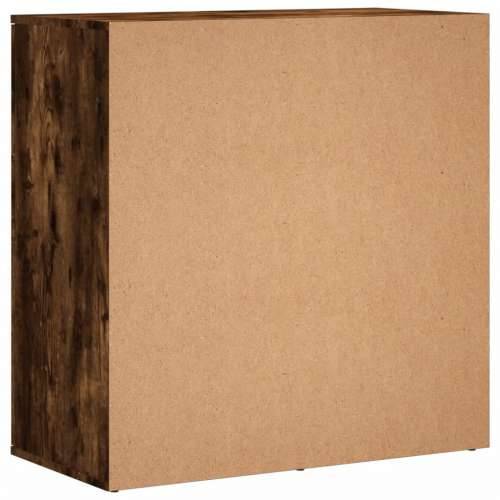 Komoda boja dimljenog hrasta 79x38x80 cm konstruirano drvo - Dimljeni hrast 1 Cijena