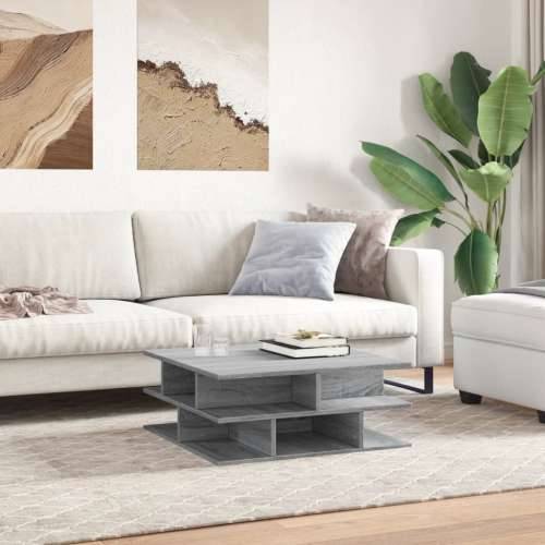 Stolić za kavu boja sivog hrasta 70x70x29 cm konstruirano drvo - Sivi hrast sonoma 1 Cijena