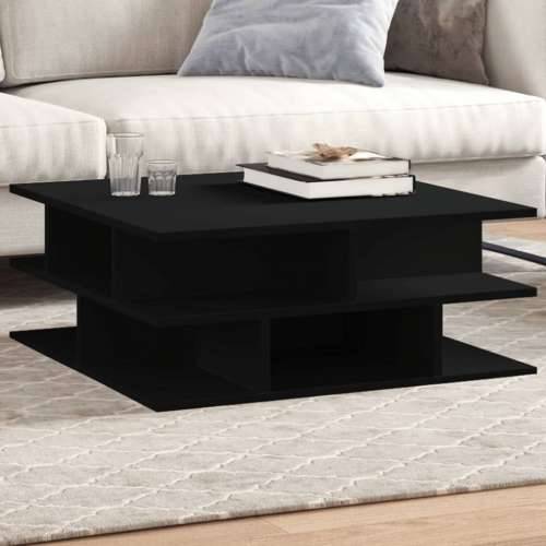 Stolić za kavu crni 70x70x29 cm od konstruiranog drva - Crna 1 Cijena