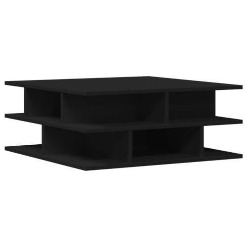 Stolić za kavu crni 70x70x29 cm od konstruiranog drva - Crna 1 Cijena