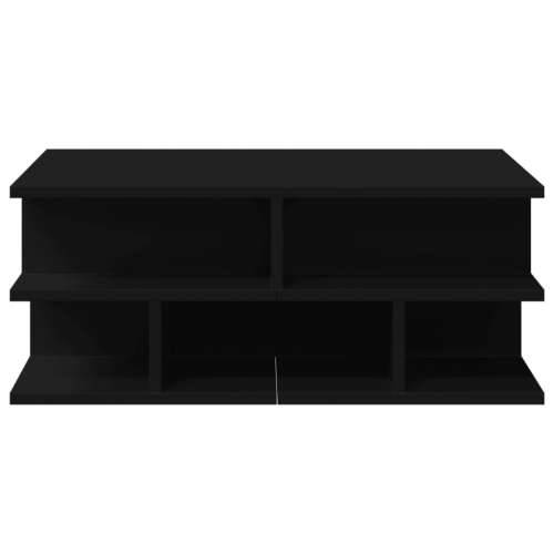 Stolić za kavu crni 70x70x29 cm od konstruiranog drva - Crna 1 Cijena