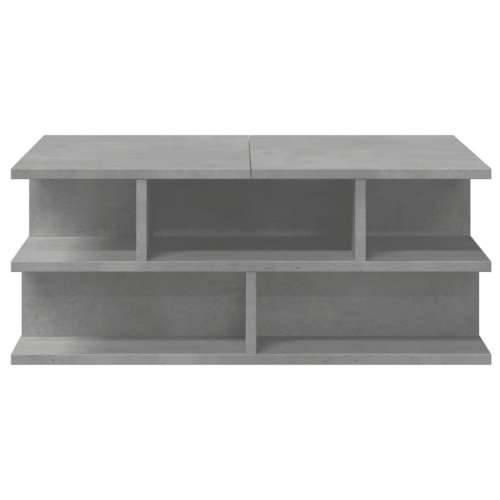 Stolić za kavu boja betona 70x70x29 cm konstruirano drvo - Beton siva 1 Cijena
