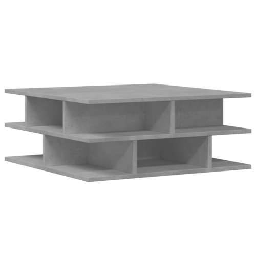 Stolić za kavu boja betona 70x70x29 cm konstruirano drvo - Beton siva 1 Cijena