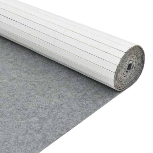 Paravan - Sobna pregrada bijela 165 x 800 cm od bambusa - Bijela 800 x 165 cm 1 Cijena