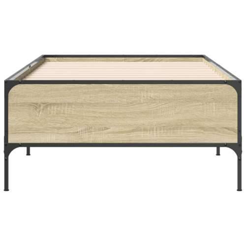Okvir za krevet boja hrasta 90x190 cm konstruirano drvo i metal - sonoma hrast 90 x 190 cm 44 cm Cijena