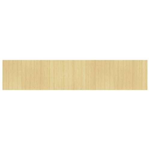 Paravan - Sobna pregrada svijetla prirodna 165 x 800 cm od bambusa - Svjetlosmeđa 800 x 165 cm 1 Cijena