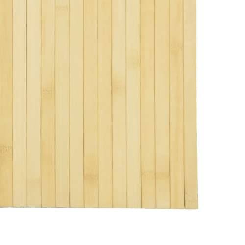 Paravan - Sobna pregrada svijetla prirodna 165 x 800 cm od bambusa - Svjetlosmeđa 800 x 165 cm 1 Cijena