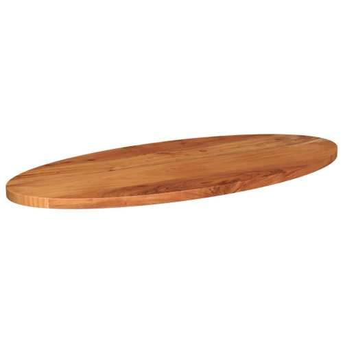 Stolna ploča 140x50x3,8 cm ovalna od masivnog drva bagrema - Bagremovo drvo (prirodno) 140 x 50 cm 1 38 mm Cijena