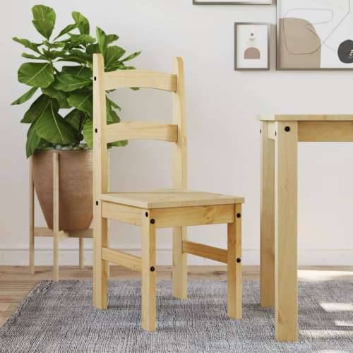 Blagovaonske stolice 2 kom 40 x 46 x 99 cm od masivne borovine Cijena
