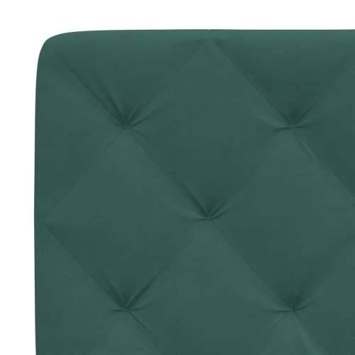 Krevet s madracem tamnozeleni 100x200 cm baršunasti - Tamnozelena 100 x 200 cm Cijena