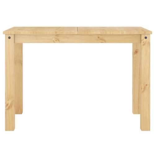 Blagovaonski stol Panama 117 x 60 x 75 cm od masivne borovine - 1 Smeđa 117 cm Cijena