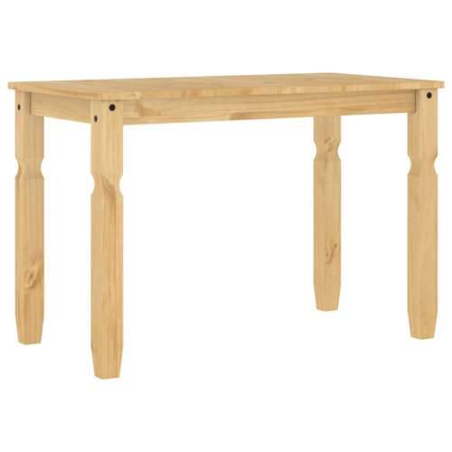 Blagovaonski stol Corona 112 x 60 x 75 cm od masivne borovine - 1 Smeđa 117 cm Cijena