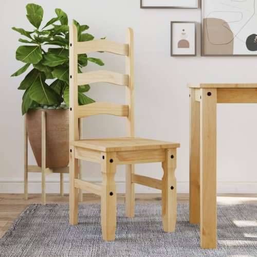 Blagovaonske stolice Corona 2 kom 42x47x107 cm masivna borovina Cijena