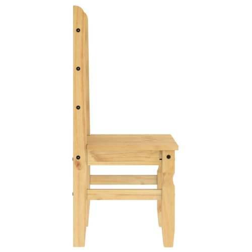Blagovaonske stolice Corona 2 kom 42x47x107 cm masivna borovina - Smeđa 1 Cijena