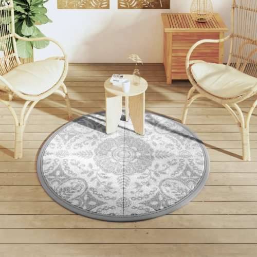 Vanjski tepih ARAKIL svijetlo sivi Ø120 cm PP - Svjetlosiva Ø 120 cm 1 Cijena