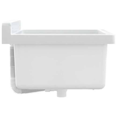 Lavabo - Umivaonik za zidnu montažu bijeli 40 x 40 x 24 cm od smole - Bijela 40 x 40 x 24 cm Cijena