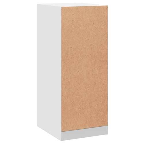 Ormar bijeli 48 x 41 x 102 cm od konstruiranog drva - Bijela 48 x 41 x 102 cm 1 sa šipkom Cijena