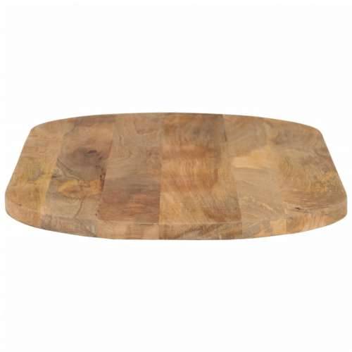 Stolna ploča 100x50x2,5 cm ovalna od masivnog drva manga - Drvo manga (prirodno) 100 x 50 cm 1 25 mm Cijena