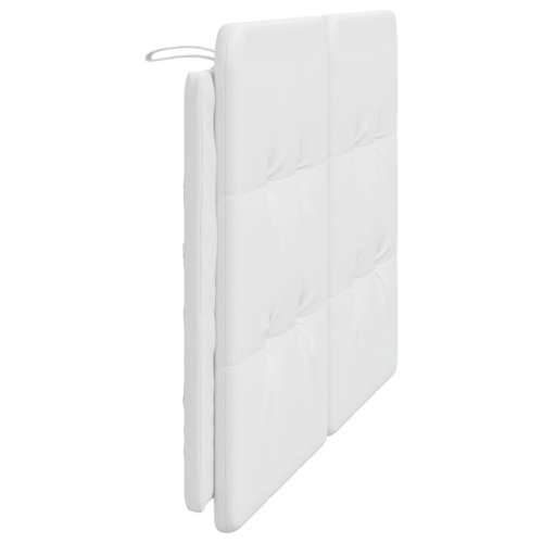 Jastuk za uzglavlje bijeli 120 cm od umjetne kože - Bijela 120 cm 1 Cijena