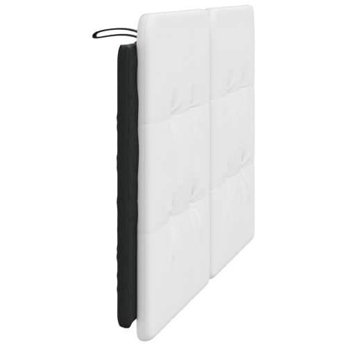 Jastuk za uzglavlje bijelo-crni 140 cm od umjetne kože - Bijela i crna 140 cm 1 Cijena