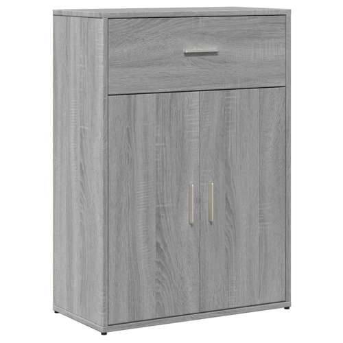 Komoda 2 kom boja hrasta sonome 60x30x84 cm konstruiranog drva - Sivi hrast sonoma 1 Cijena