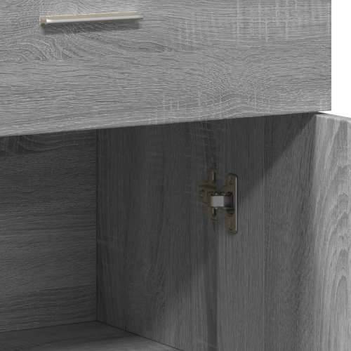 Komoda 2 kom boja hrasta sonome 60x30x84 cm konstruiranog drva - Sivi hrast sonoma 1 Cijena