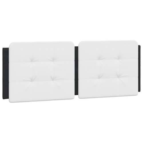 Jastuk za uzglavlje bijelo-crni 120 cm od umjetne kože - Bijela i crna 120 cm 1 Cijena
