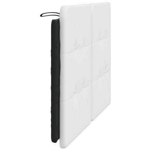 Jastuk za uzglavlje bijelo-crni 120 cm od umjetne kože - Bijela i crna 120 cm 1 Cijena