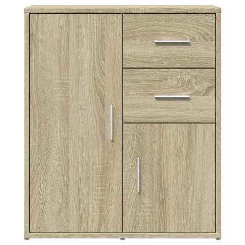 Komoda 2 kom sonoma hrast 60 x 31 x 70 cm od konstruiranog drva sonoma hrast 1 Cijena