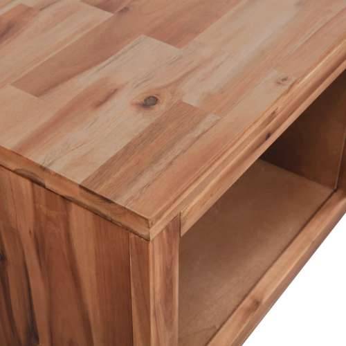 Stolić za kavu od masivnog bagremovog drva 90 x 50 x 37,5 cm Cijena