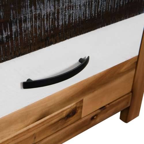 Stolić za kavu od masivnog bagremovog drva 90 x 50 x 37,5 cm Cijena