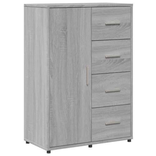 Komoda 2 kom boja hrasta sonome 60x31x84 cm konstruiranog drva - Sivi hrast sonoma 1 Cijena