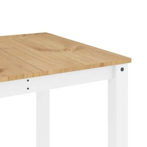 Blagovaonski stol Panama bijeli 180x90x75 cm masivna borovina - 1 Bijela 180 cm Cijena