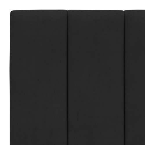 Krevet s madracem crni 80 x 200 cm baršunasti - Crna 80 x 200 cm Cijena